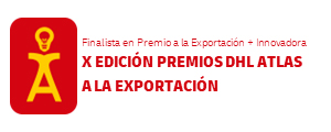 Sello_Finalista X edición_Premios DHL Atlas_Premio Innovación_Red